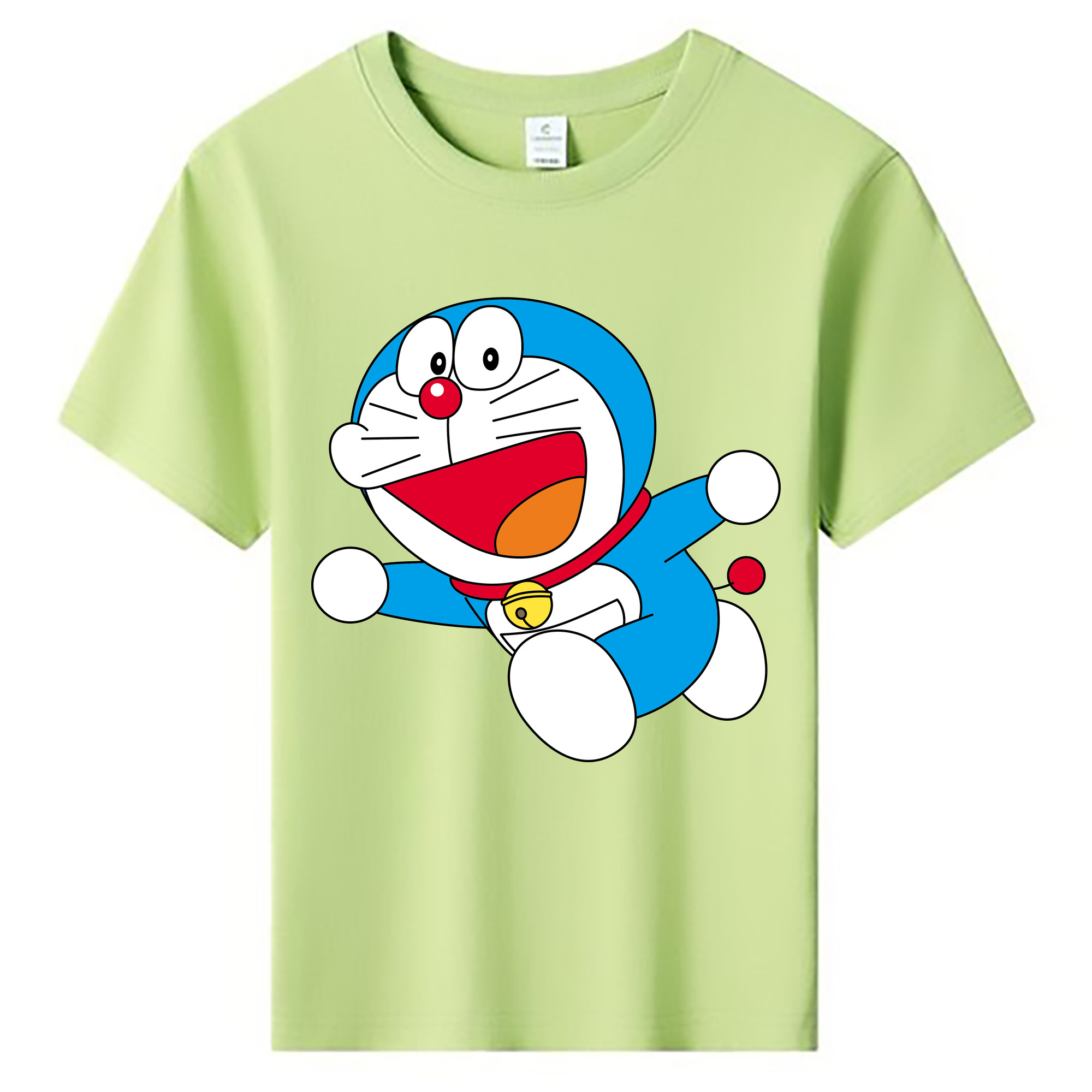 （画像用） ドラえもん Doraemon 綿100％キッズTシャツ（フロントプリント）